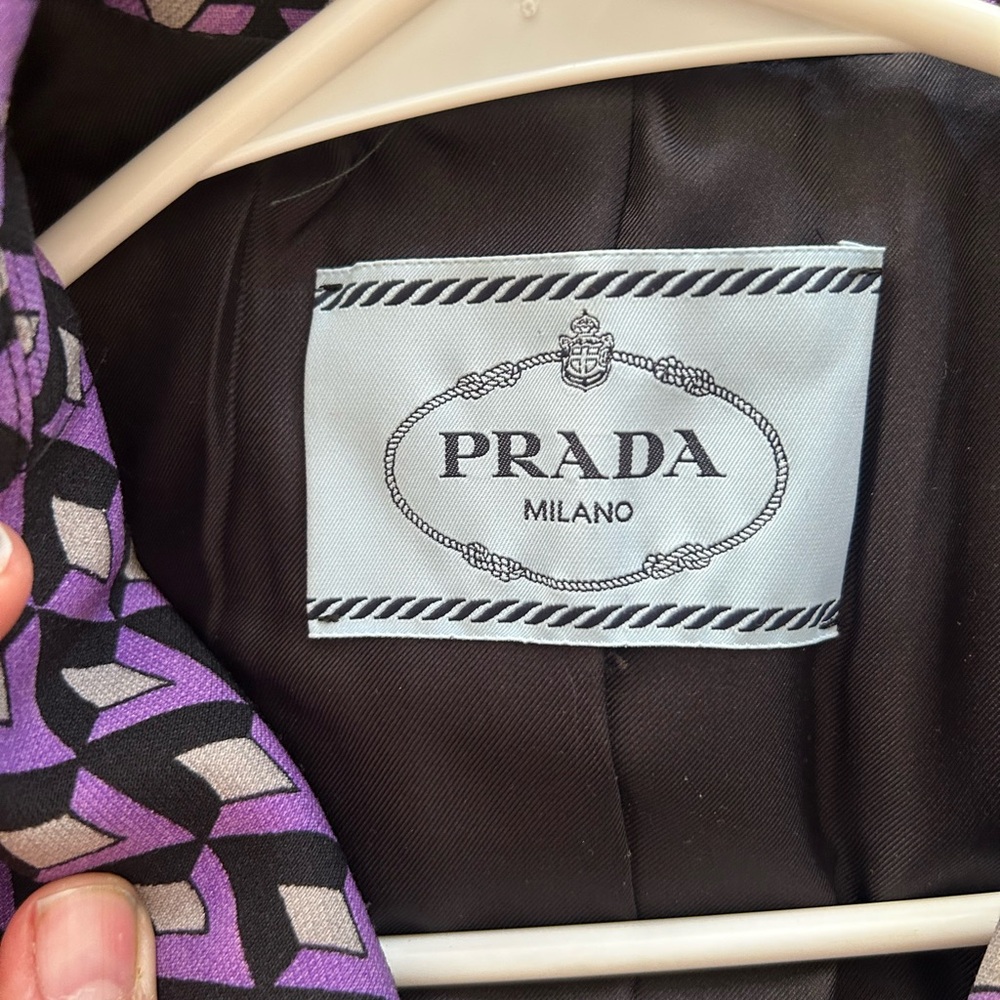 Prada Geometric Jacket - Fall/Winter 2012 - Size … - image 4